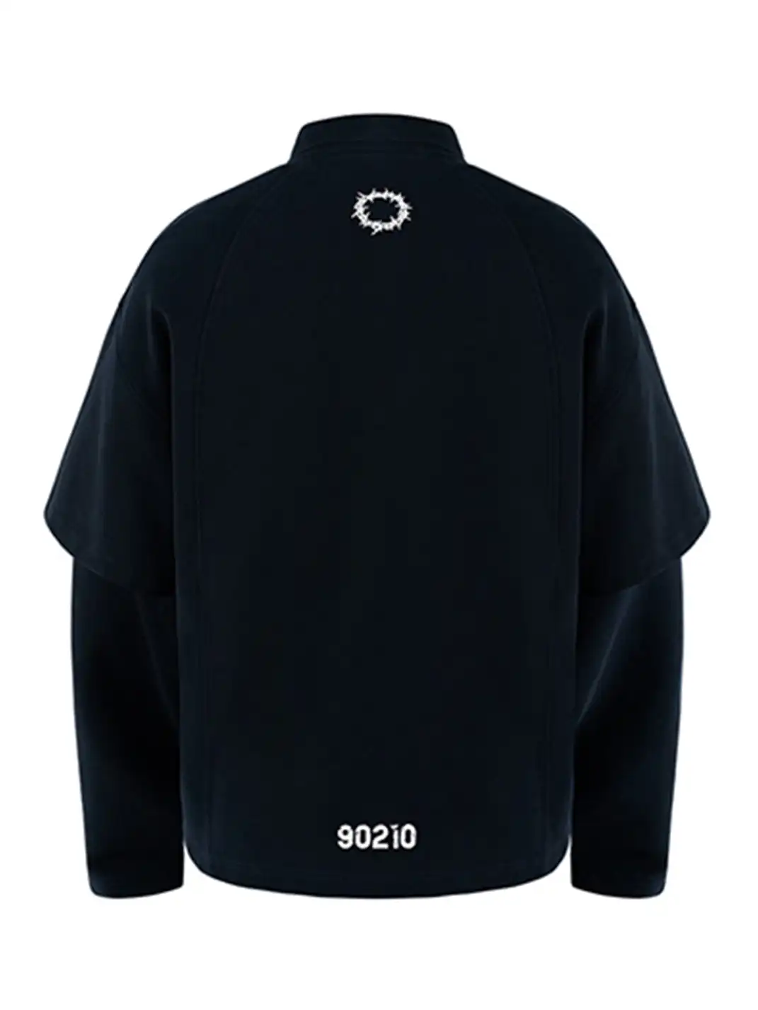 ANTIDOTE | Faux Two-Piece Badge Polo Shirt