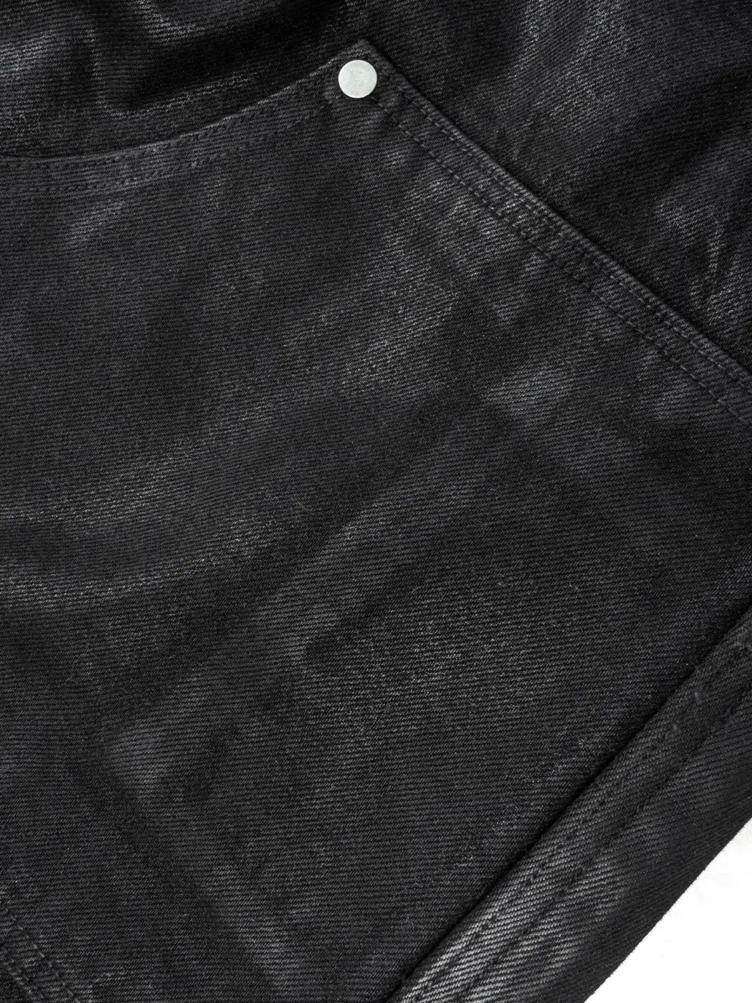 ANTIDOTE | Distressed Button-Down Knee-Length Cargo Pants