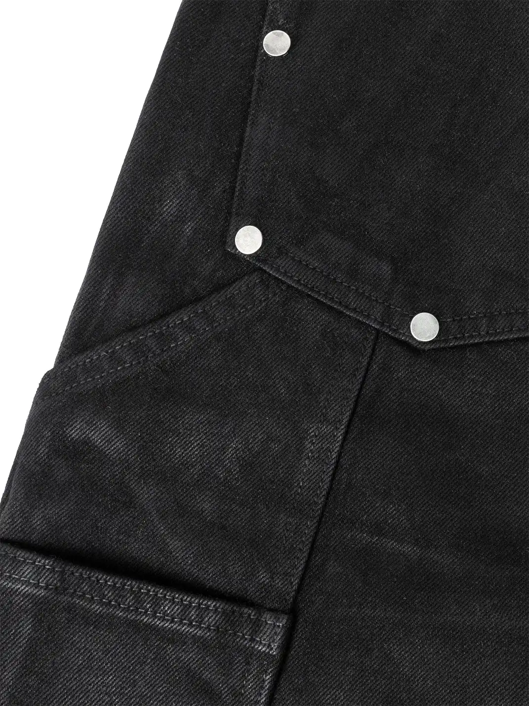 ANTIDOTE | Distressed Button-Down Knee-Length Cargo Pants