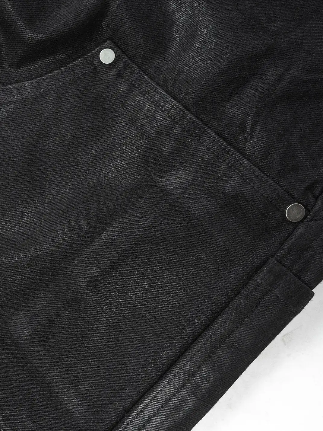 ANTIDOTE | Distressed Button-Down Knee-Length Cargo Pants