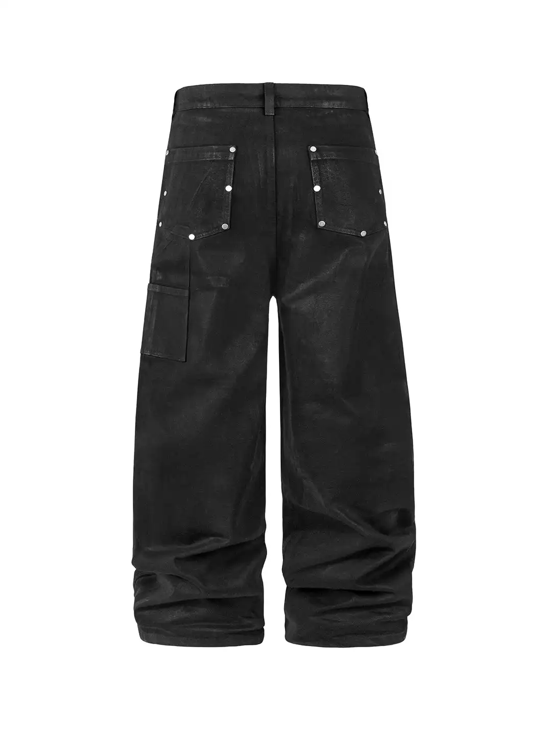 ANTIDOTE | Distressed Button-Down Knee-Length Cargo Pants