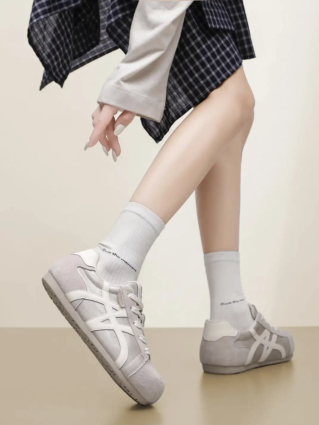 C.BANNER | Leopard Print German Training Shoes