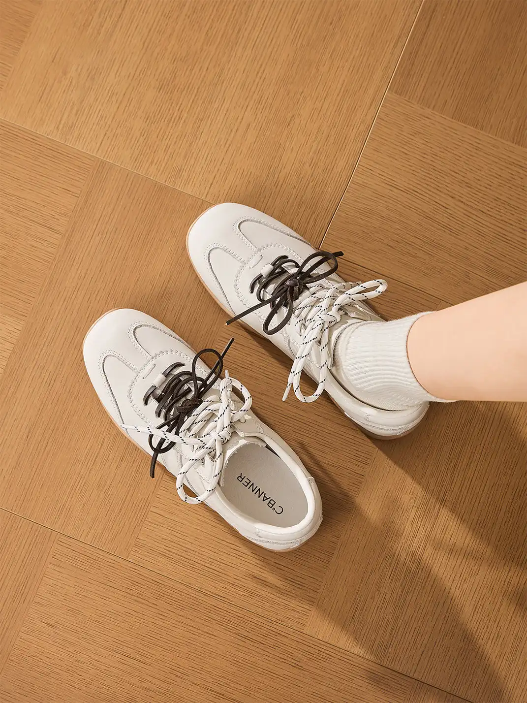 C.BANNER | Double-Lace Casual German Training Shoes