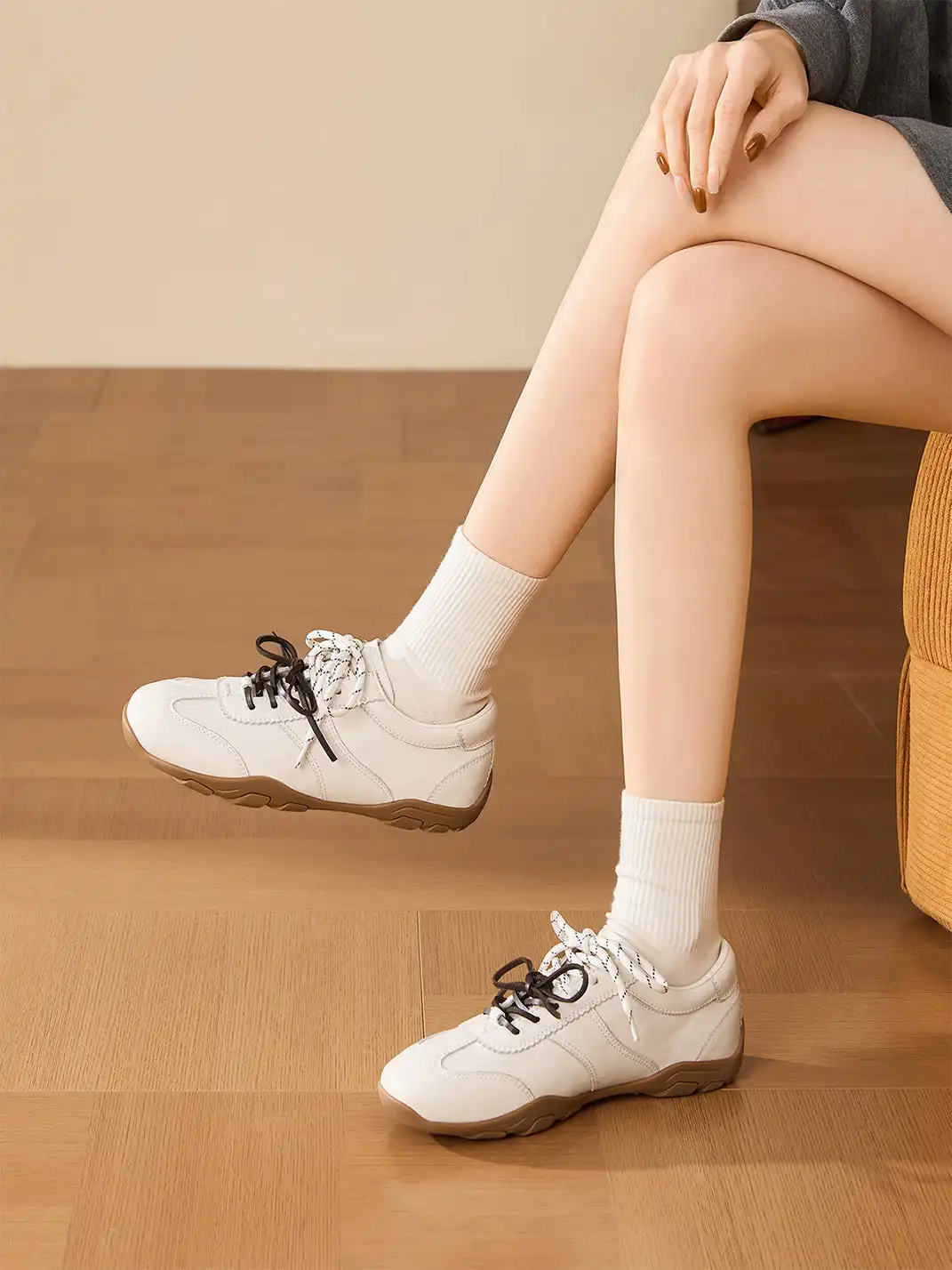 C.BANNER | Double-Lace Casual German Training Shoes