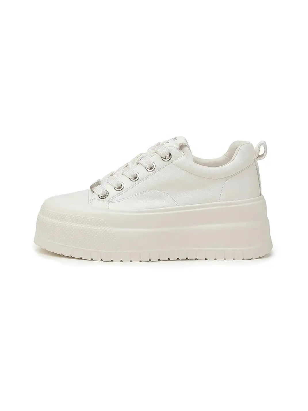 C.BANNER | Platform White Sneakers