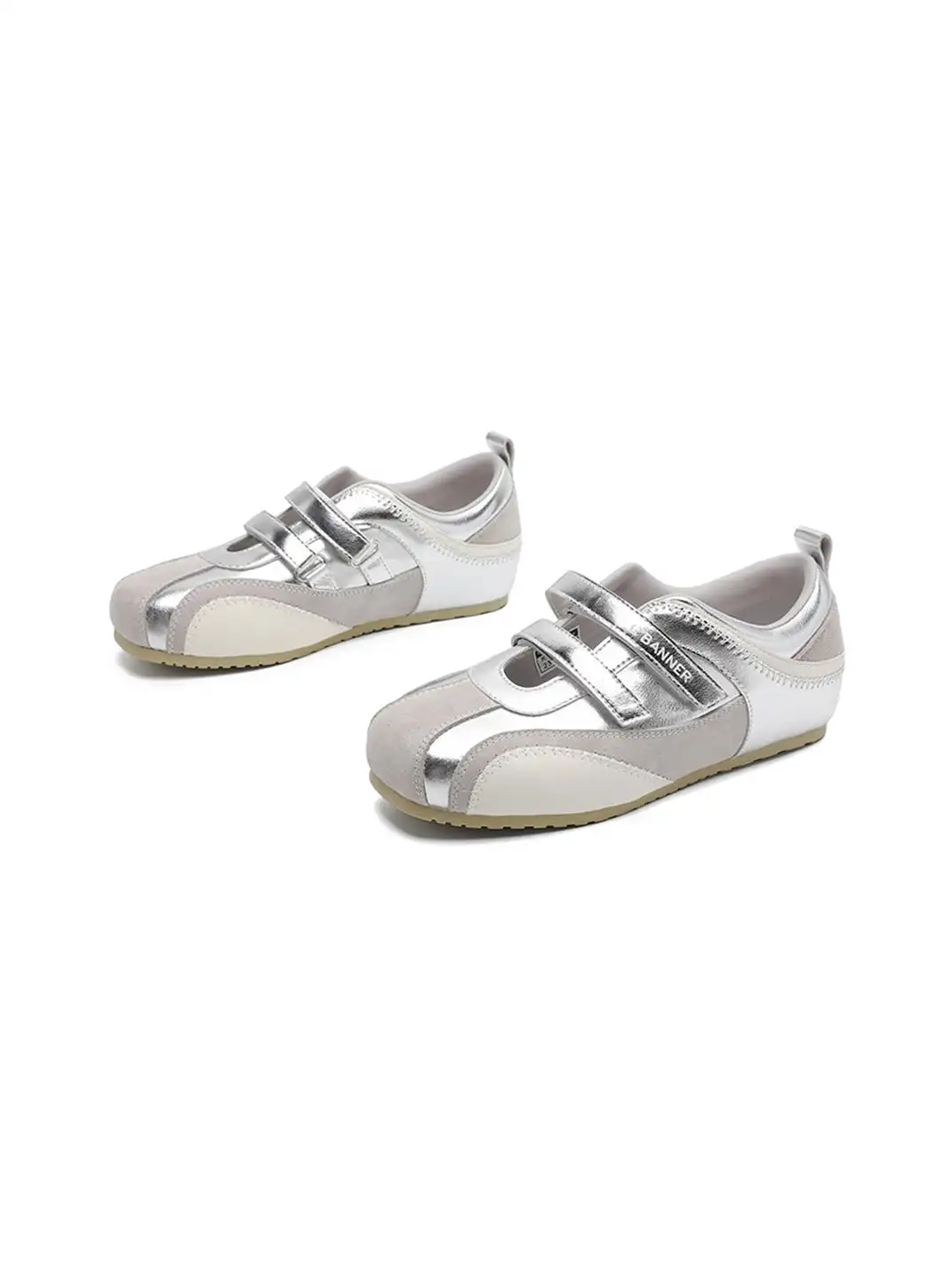 C.BANNER | Velcro Low-Cut Ballet Flats