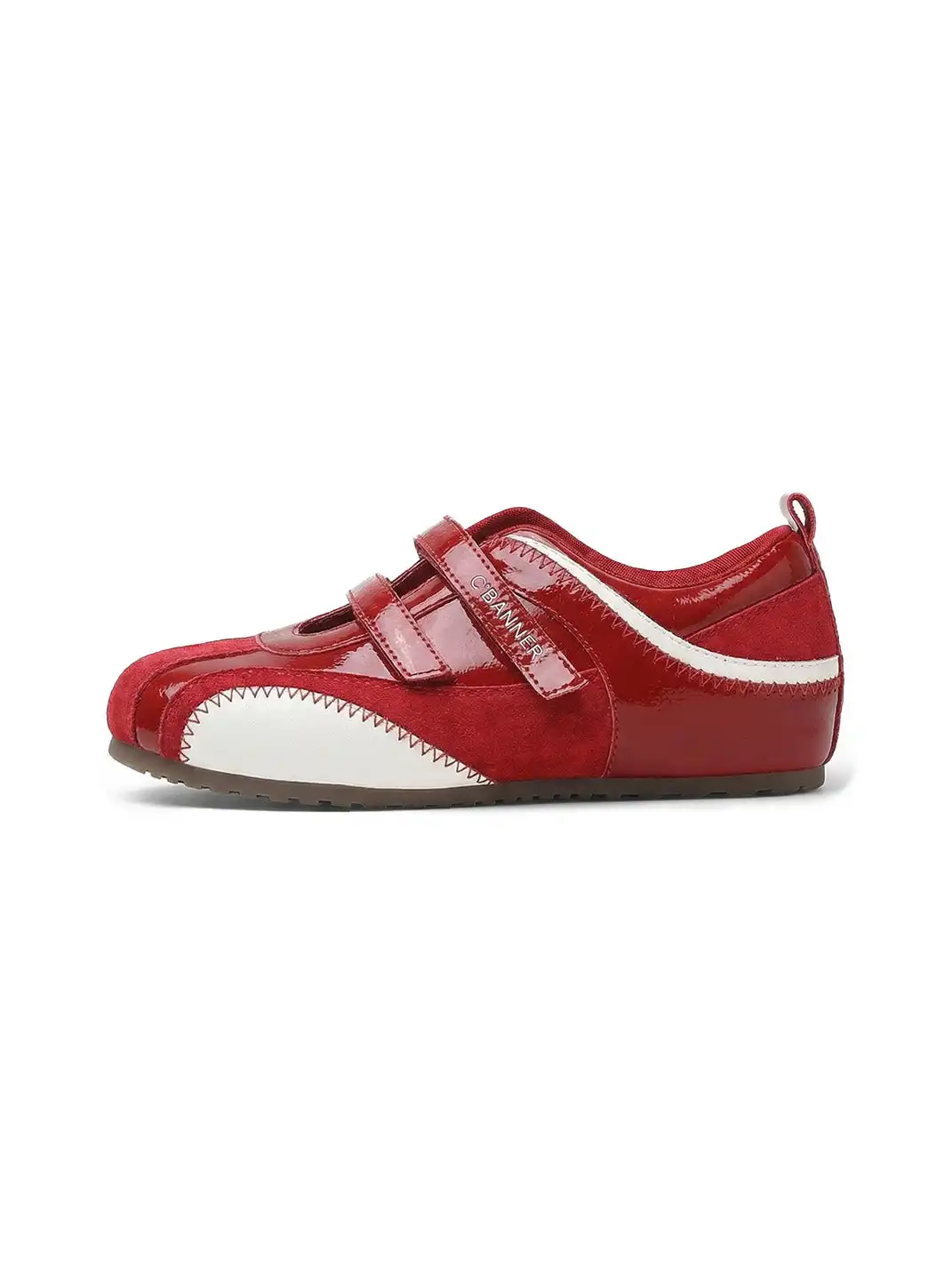 C.BANNER | Velcro Low-Cut Ballet Flats