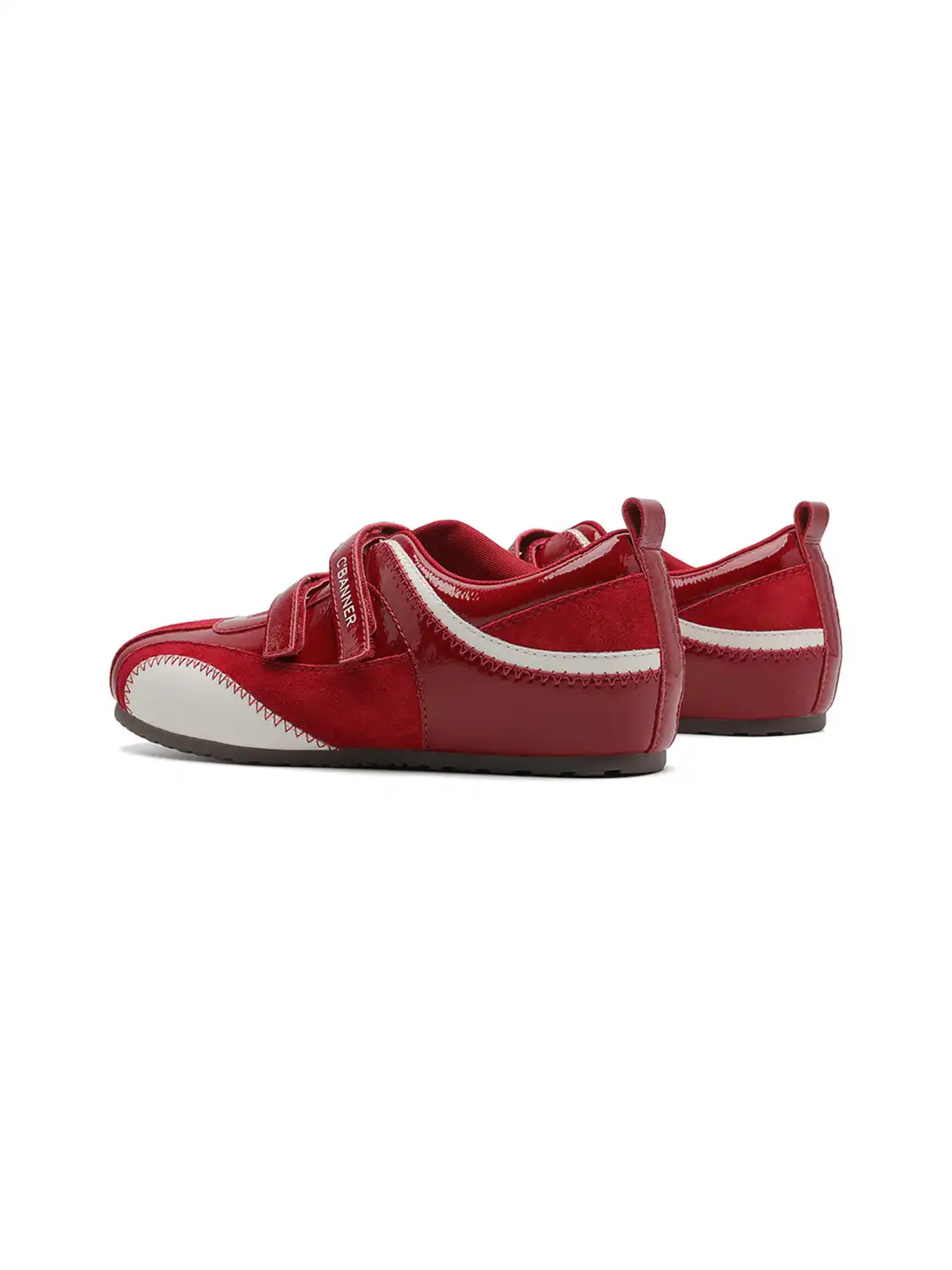 C.BANNER | Velcro Low-Cut Ballet Flats