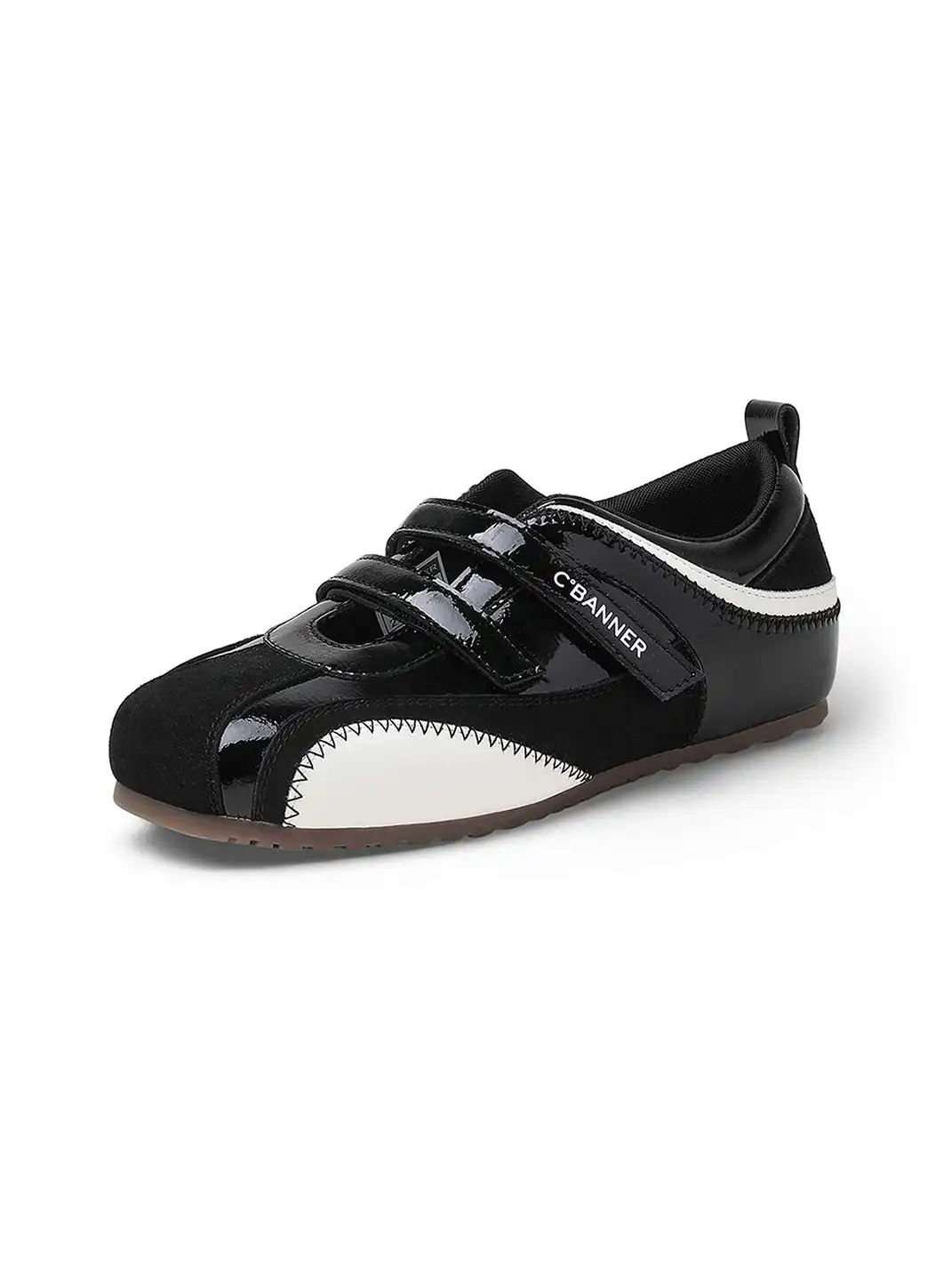 C.BANNER | Velcro Low-Cut Ballet Flats