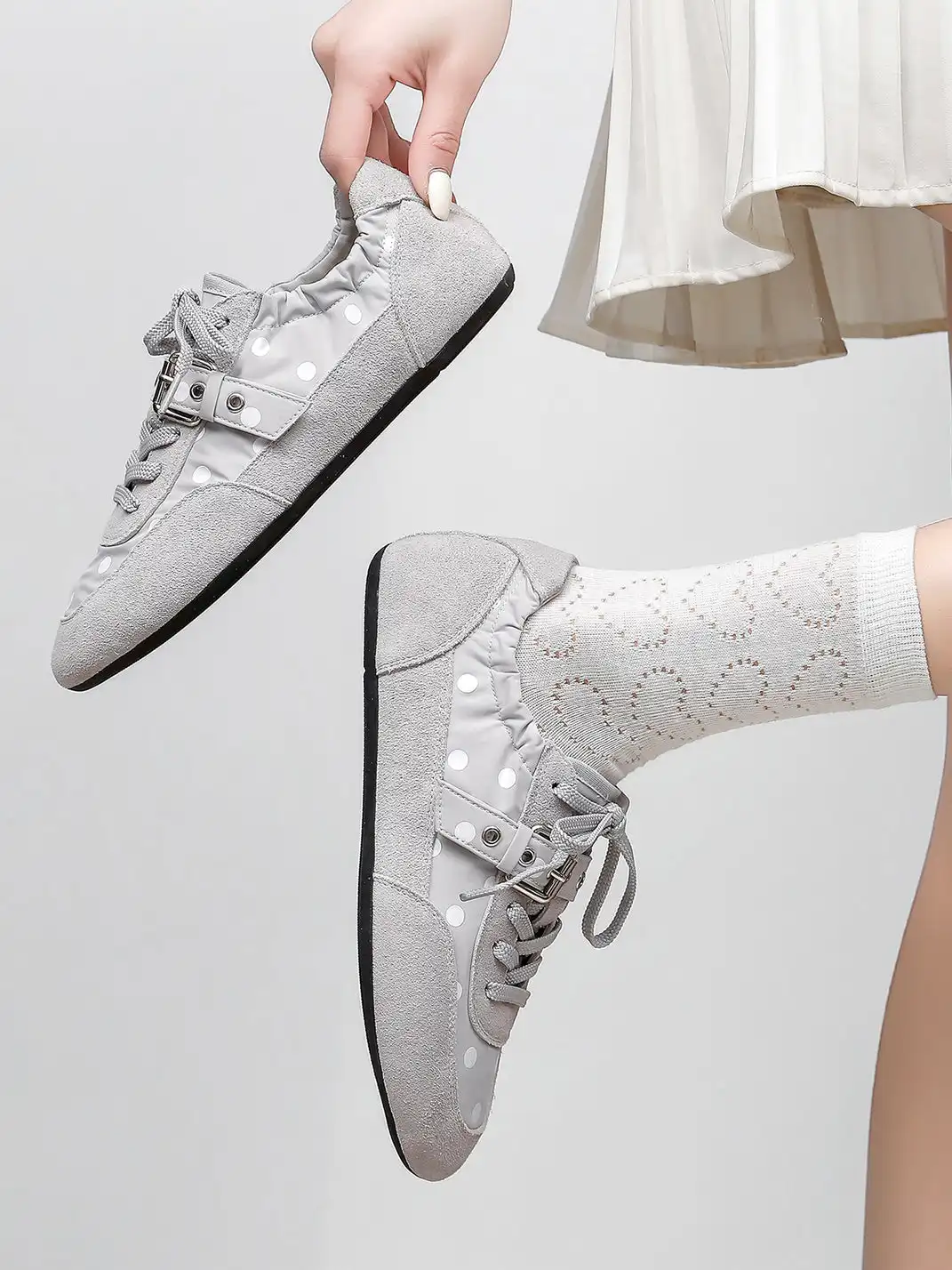 C.BANNER | Polka Dot Ballet Training Shoes