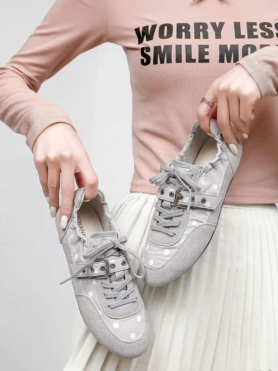 C.BANNER | Polka Dot Ballet Training Shoes