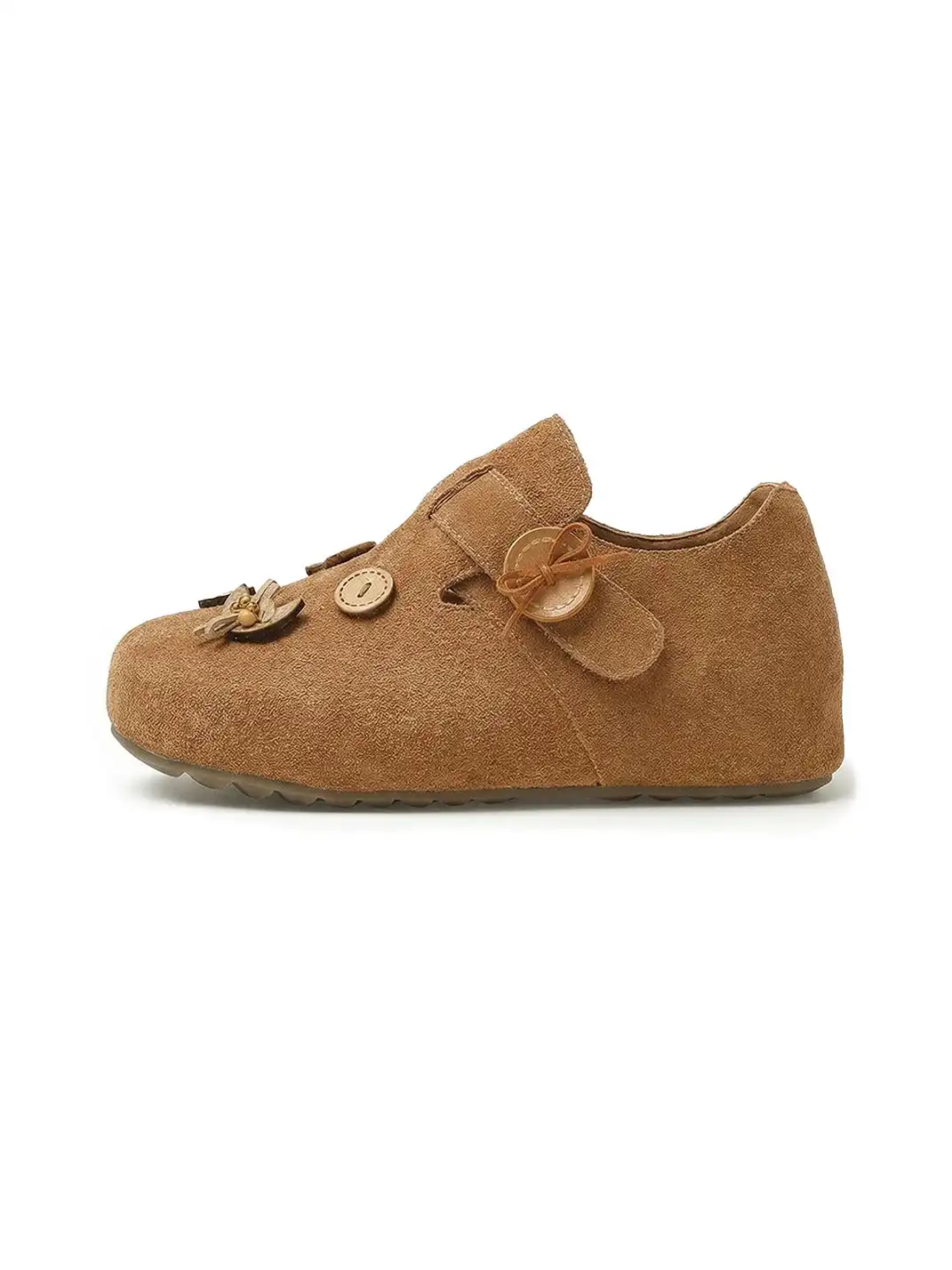 C.BANNER | Retro Button Slip-On Shoes