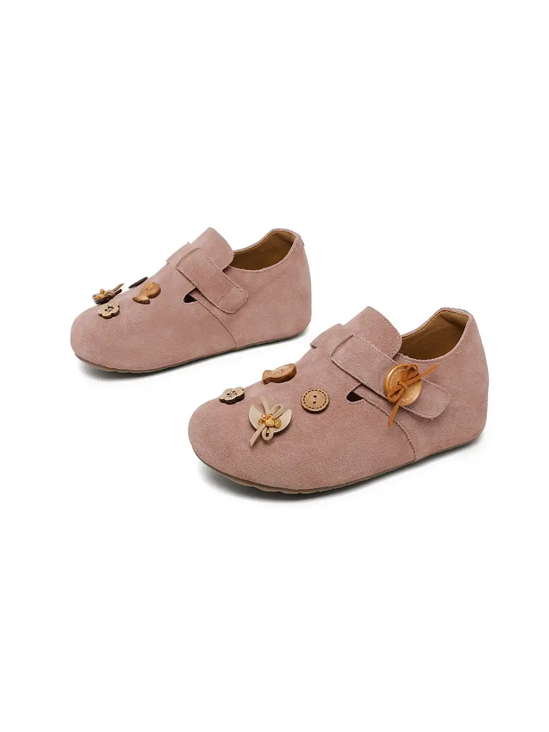 C.BANNER | Retro Button Slip-On Shoes