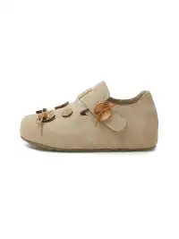 C.BANNER | Retro Button Slip-On Shoes