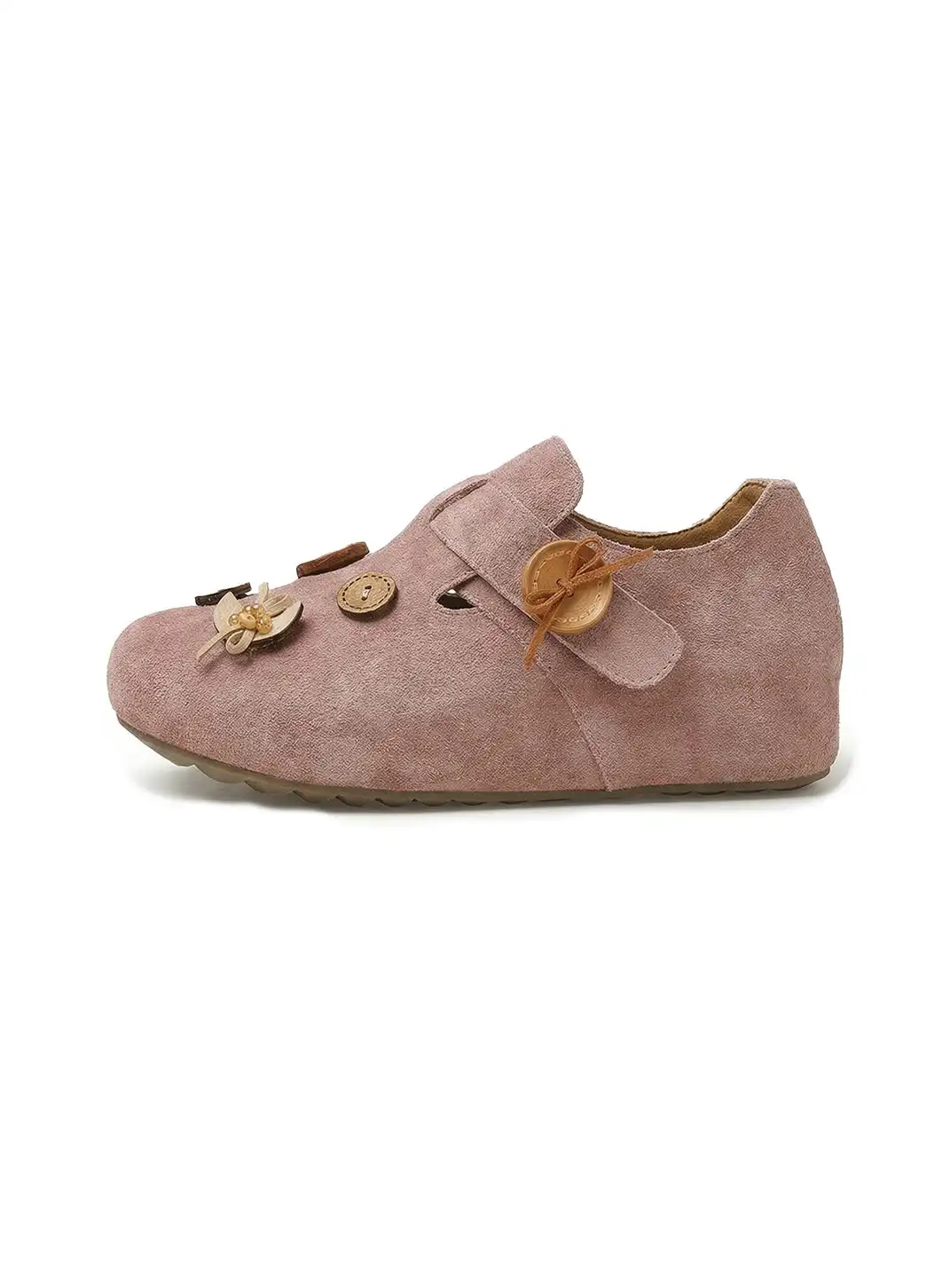 C.BANNER | Retro Button Slip-On Shoes