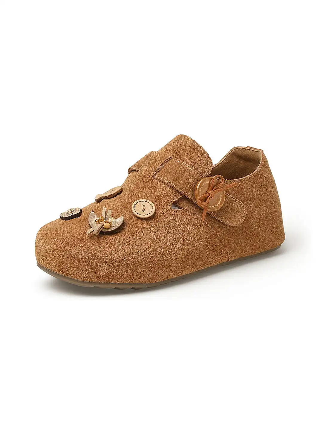 C.BANNER | Retro Button Slip-On Shoes