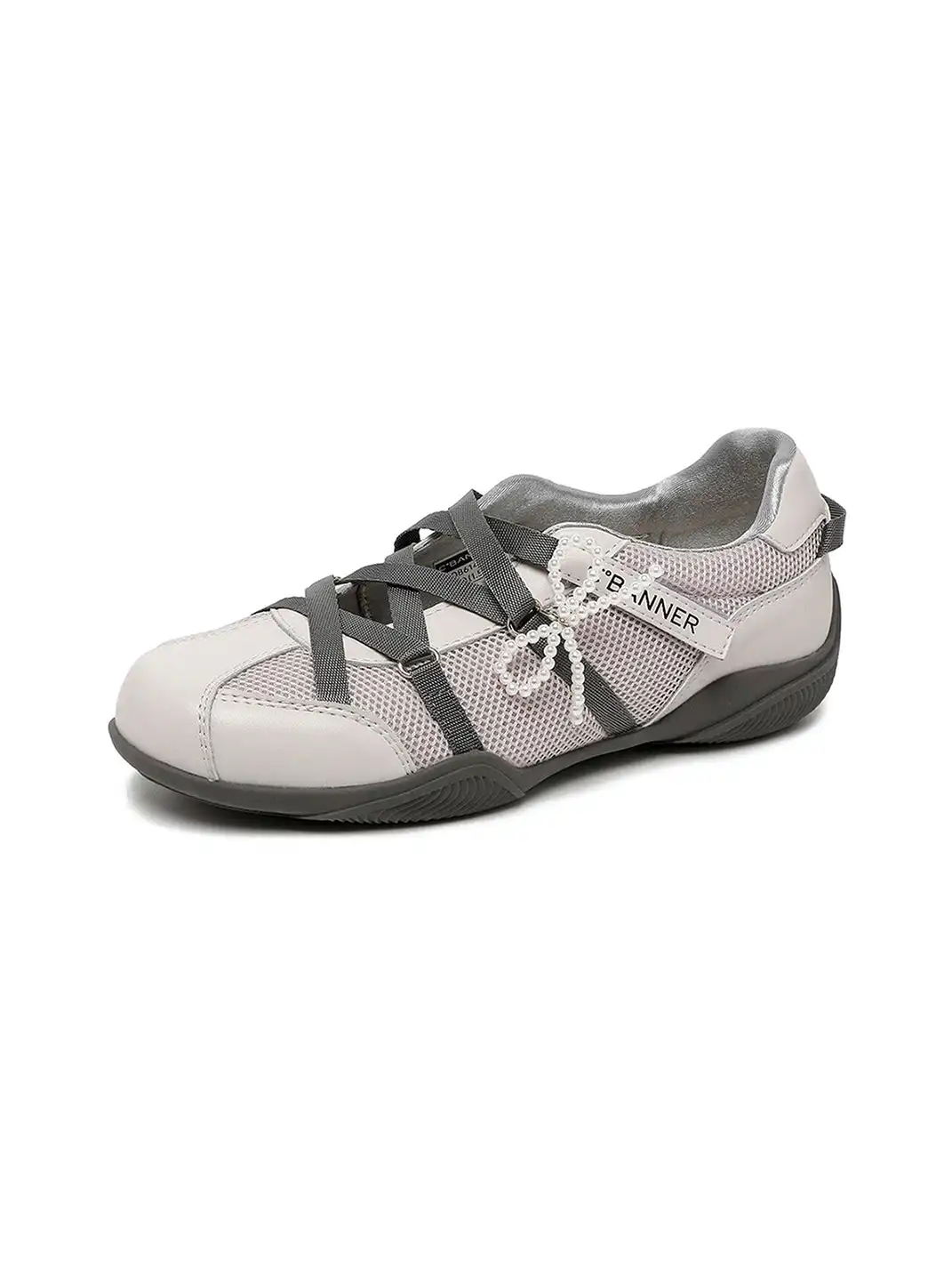 C.BANNER | Pearl Mesh Ballet Shoes