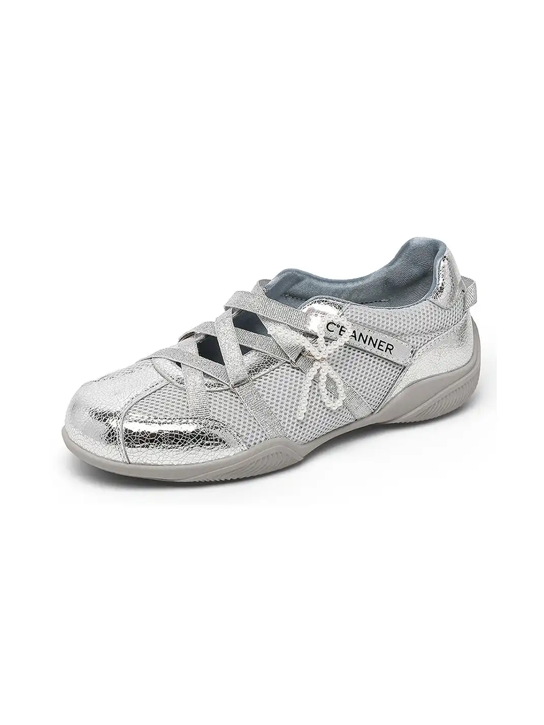 C.BANNER | Pearl Mesh Ballet Shoes