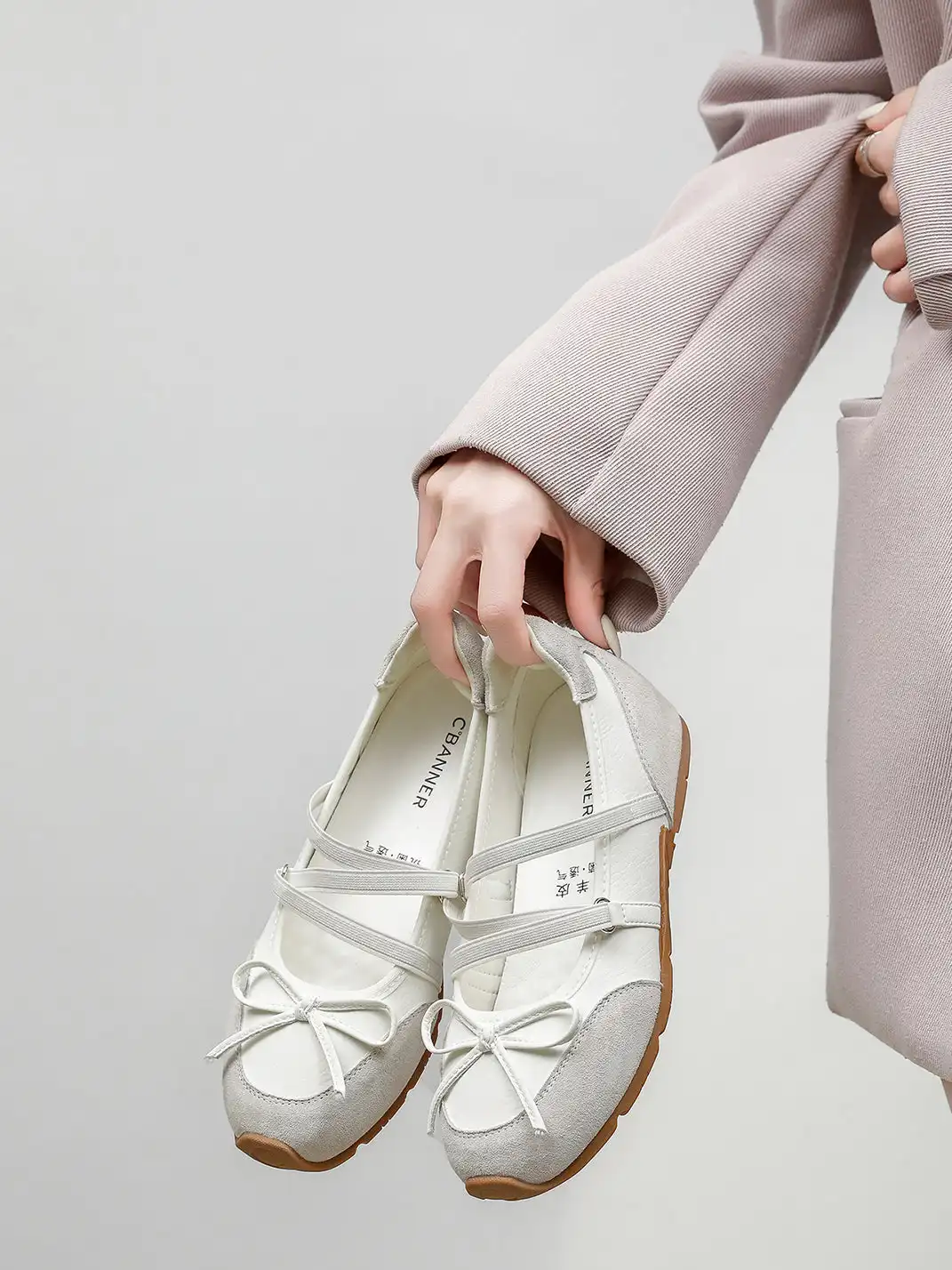 C.BANNER | Flat Mary Jane Ballet Shoes