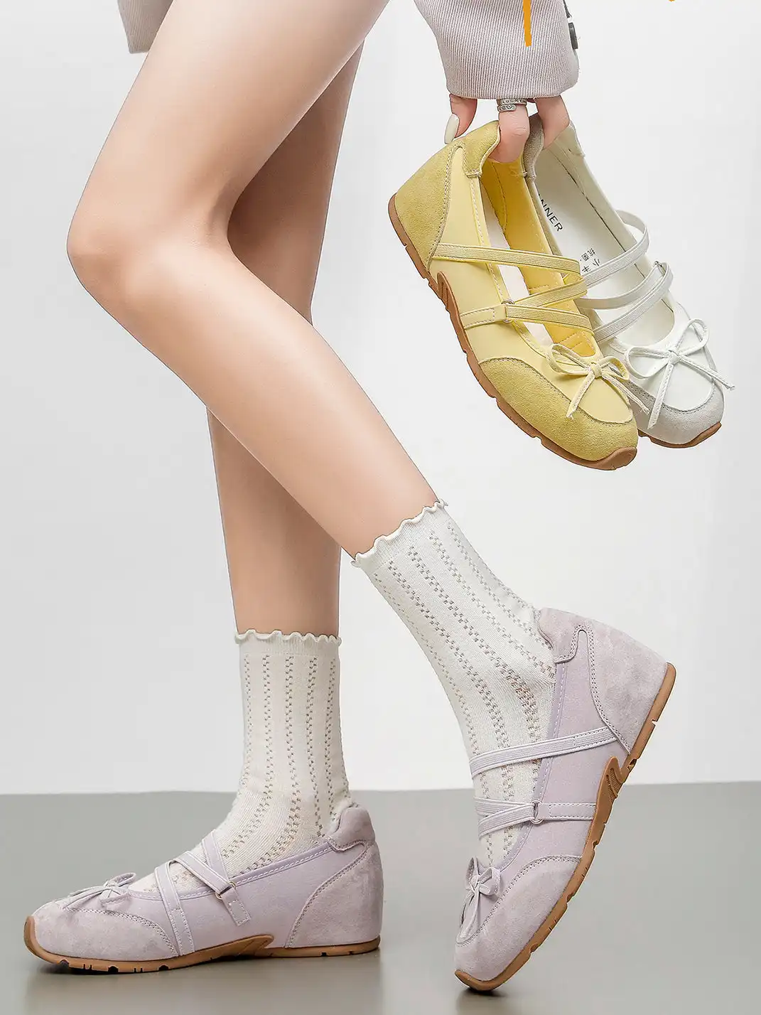 C.BANNER | Flat Mary Jane Ballet Shoes