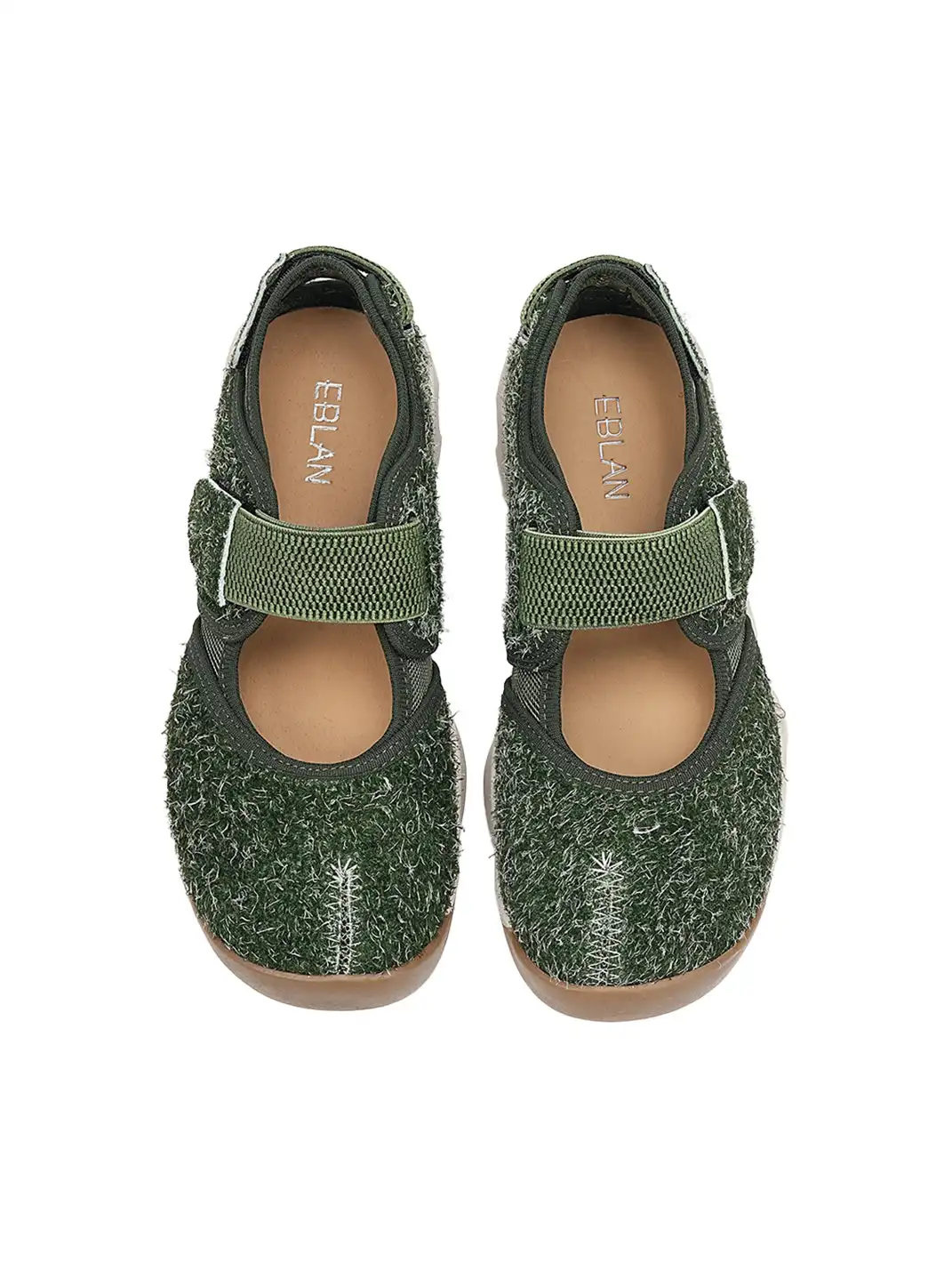 EBLAN | Mary Jane Shoes With Split Toes And Openwork