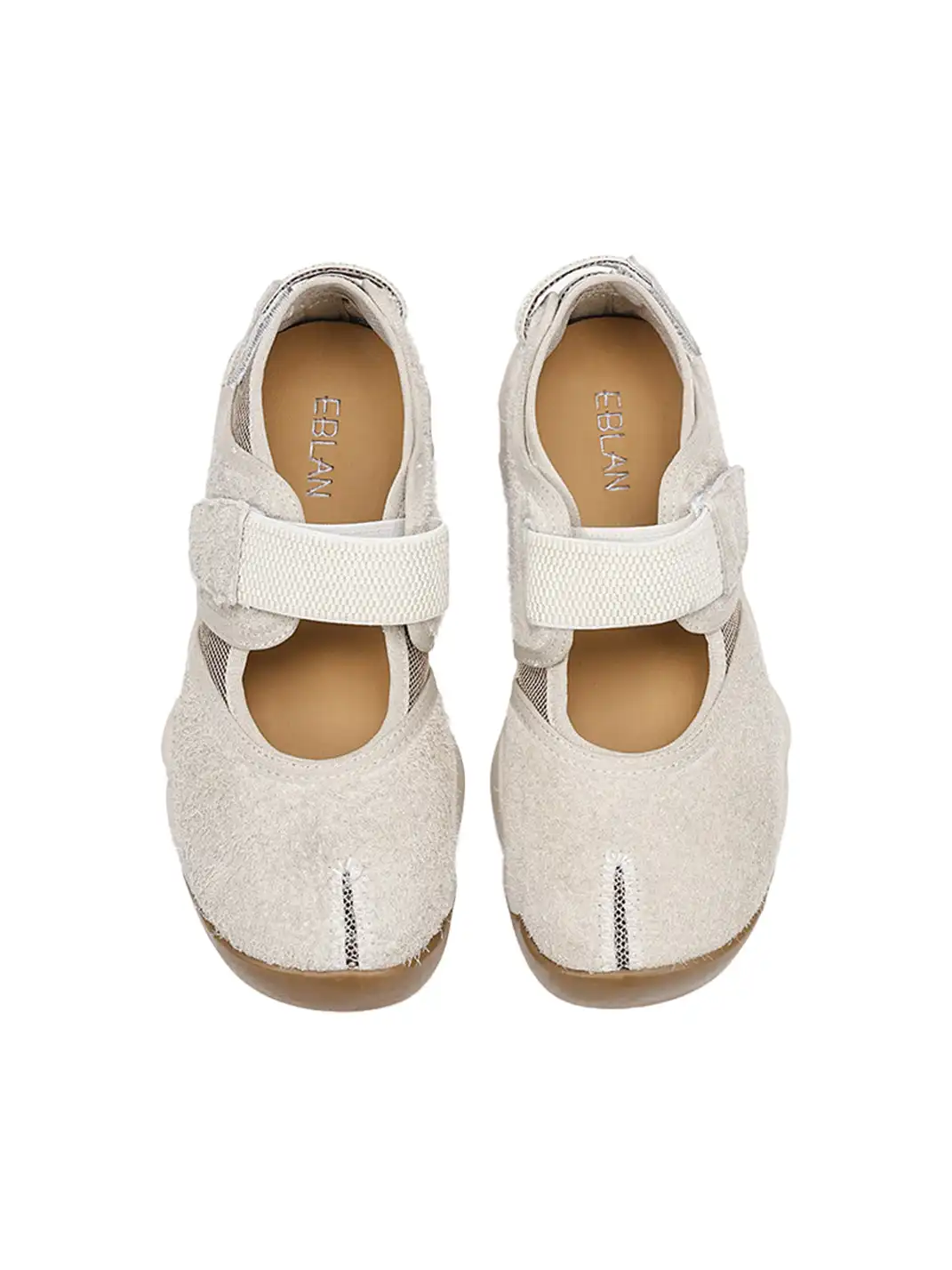 EBLAN | Mary Jane Shoes With Split Toes And Openwork