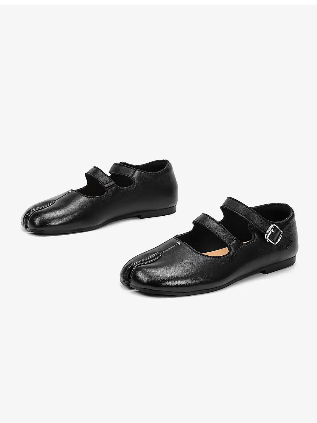 EBLAN | Lambskin Split-Toe Ballet Shoes