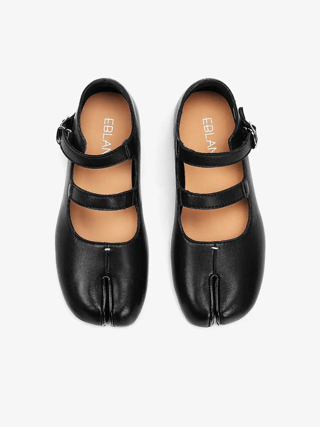 EBLAN | Lambskin Split-Toe Ballet Shoes