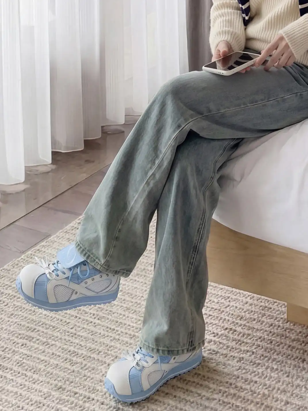 EBLAN | Retro Flip-Top Cornetto Shoes