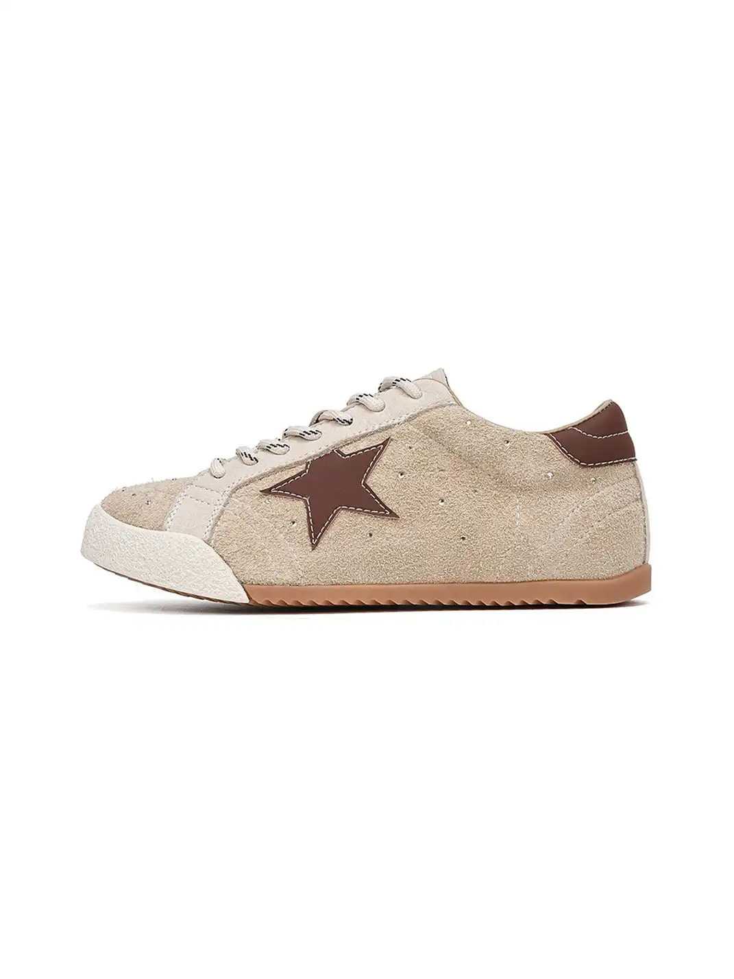 EBLAN | Retro Rhinestone Star Sneakers