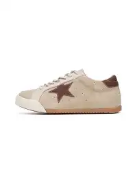 EBLAN | Retro Rhinestone Star Sneakers