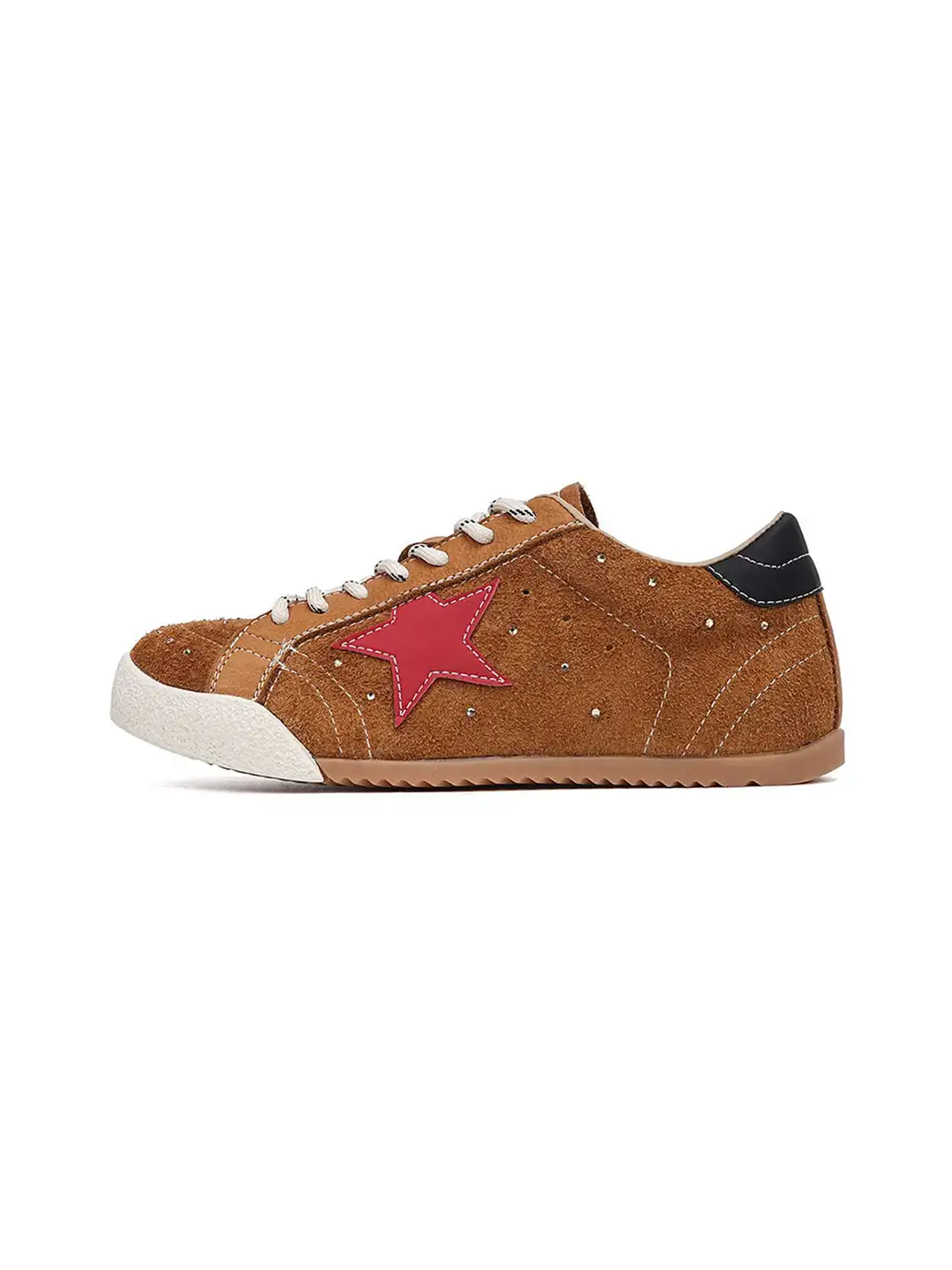 EBLAN | Retro Rhinestone Star Sneakers