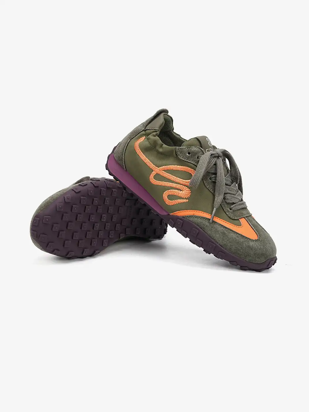 EBLAN | Retro Embroidered German Training Shoes