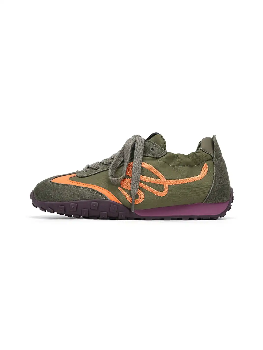 EBLAN | Retro Embroidered German Training Shoes