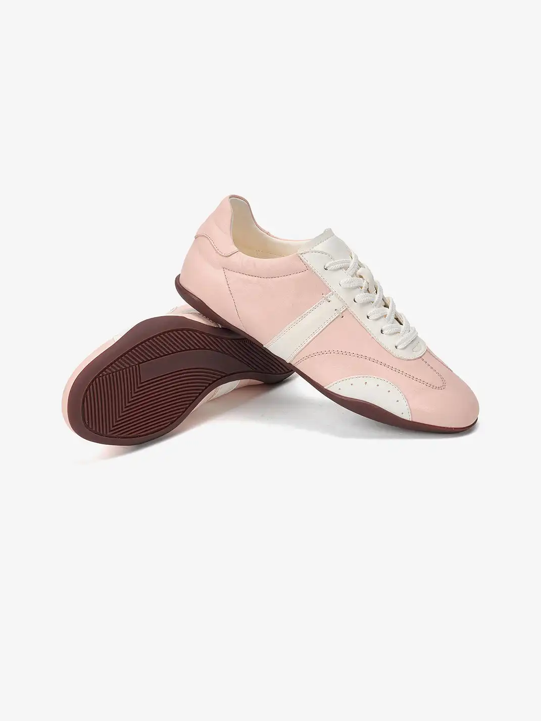 EBLAN | Retro Low-Top Sneakers with Contrast Stripe