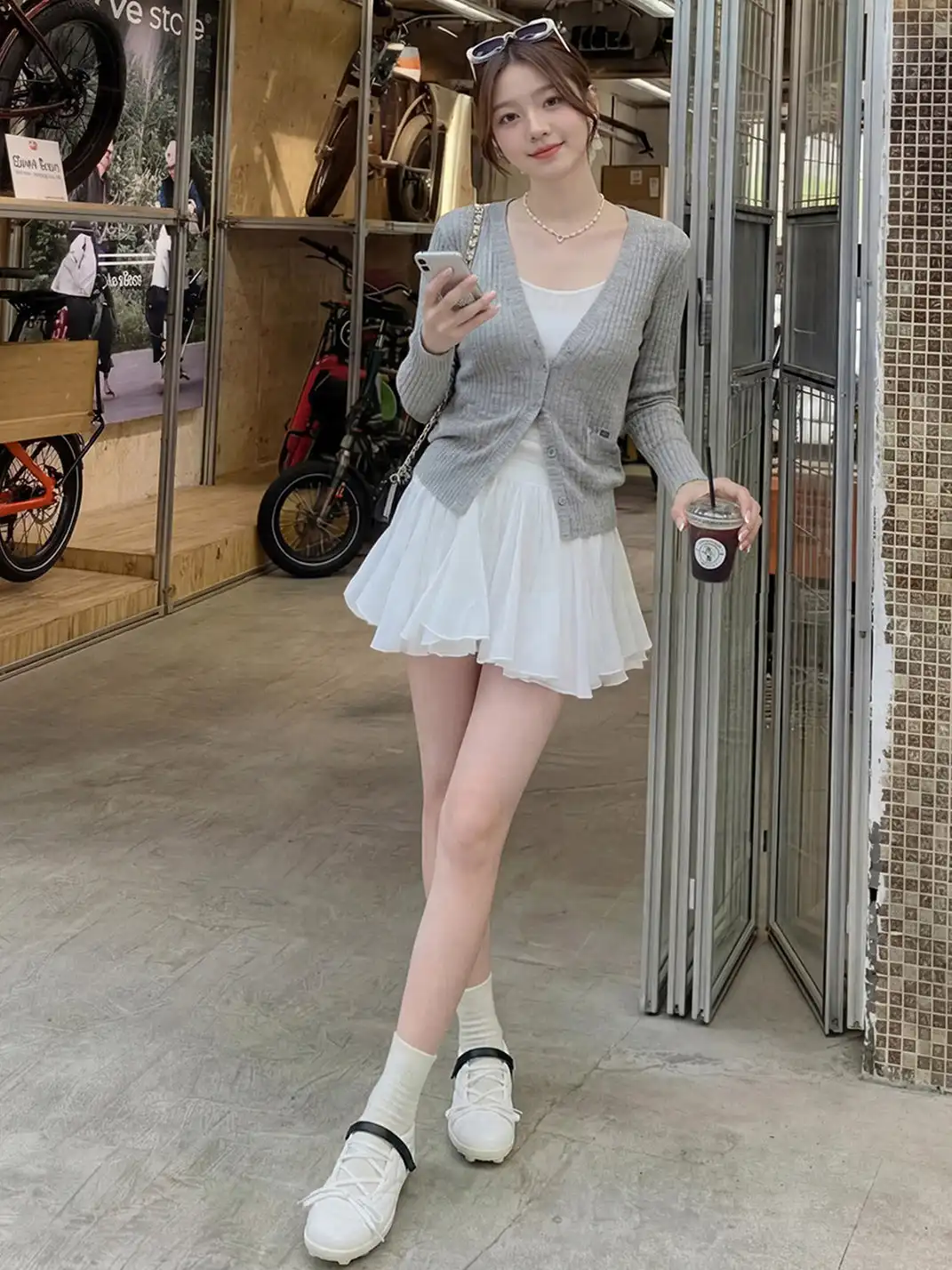 EBLAN | Lace-Up Ballet Shoes