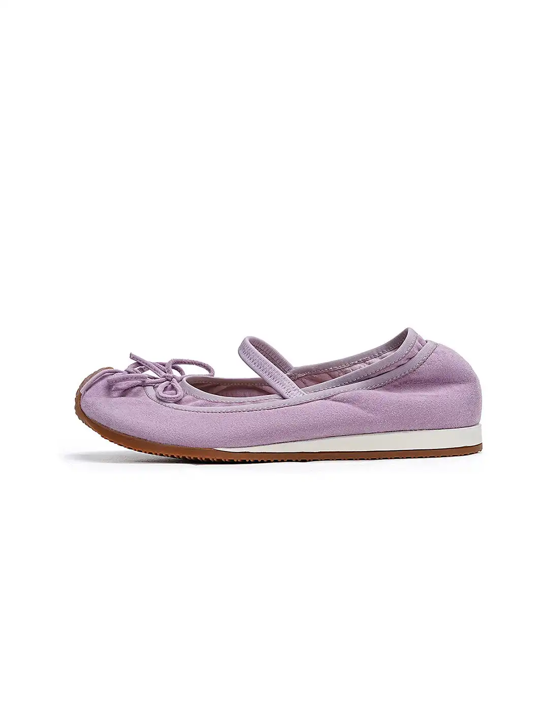 EBLAN | Bow-Adorned Ballet Shoes