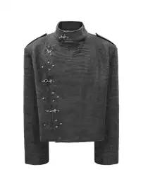 WANNA LAB | Houndstooth Fencing Jacket With Lobster Button