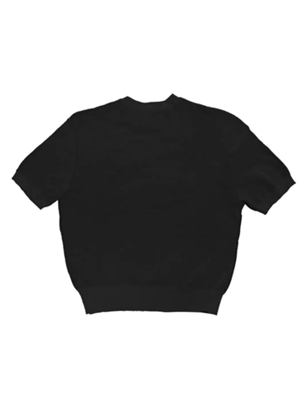 WANNA LAB | Face Jacquard Sweater With Straight Shoulders
