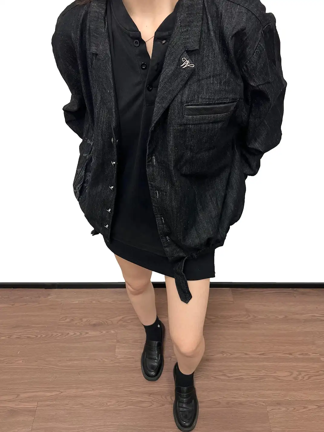 WANNA LAB | "Sword Flower" Adjustable Belt Jacket