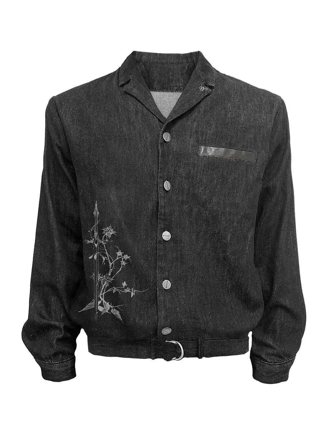 WANNA LAB | "Sword Flower" Adjustable Belt Jacket