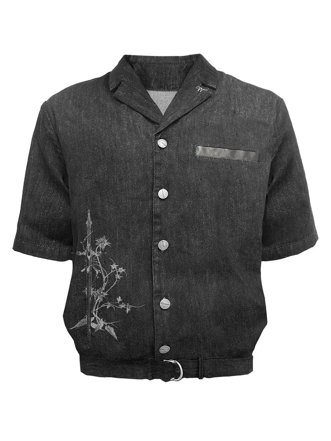 WANNA LAB | "Sword Flower" Adjustable Belt Jacket