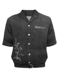 WANNA LAB | "Sword Flower" Adjustable Belt Jacket