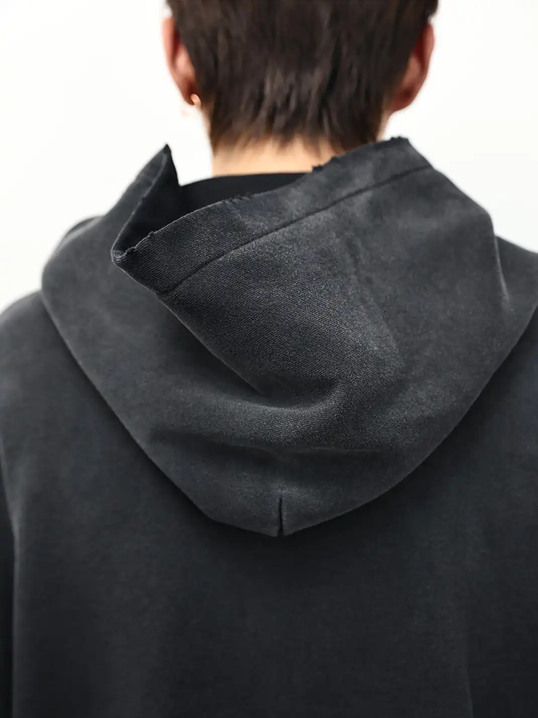 WANNA LAB | Double Prancing Horse Appliqué Embroidered Hoodie
