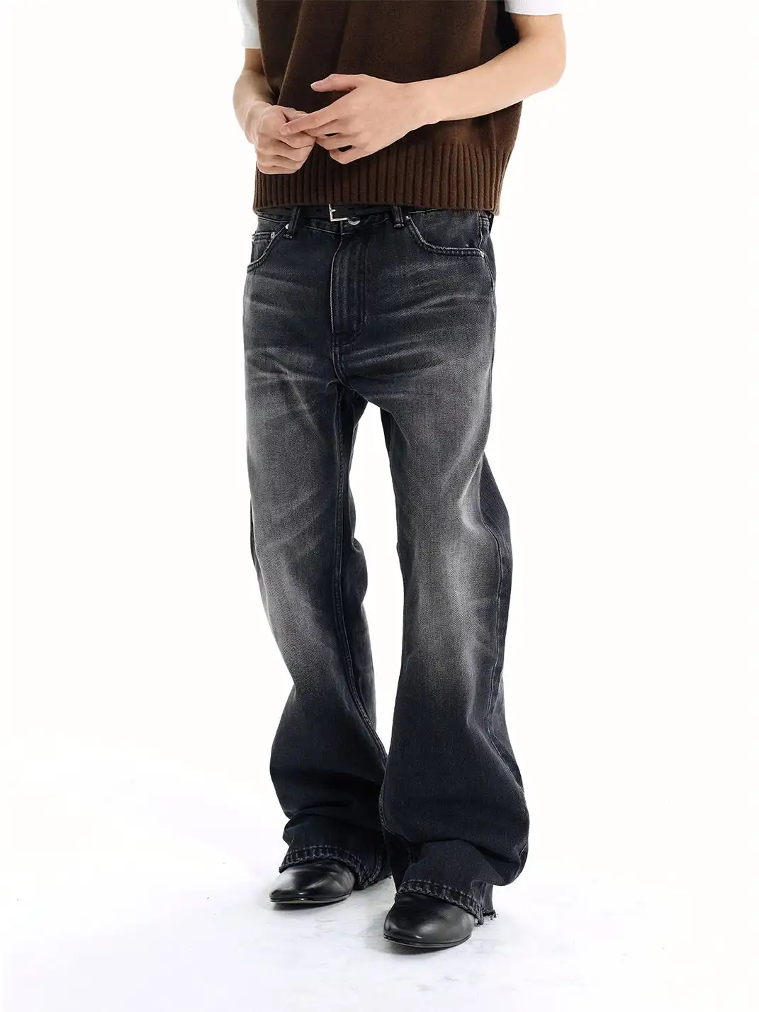 WANNA LAB | Cat Whisker Jeans