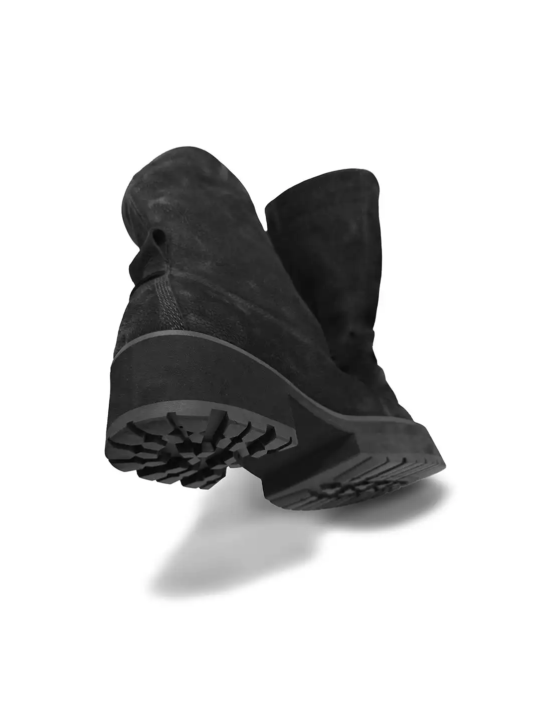 WANNA LAB | Tumbled Nubuck Mid-Calf Boots
