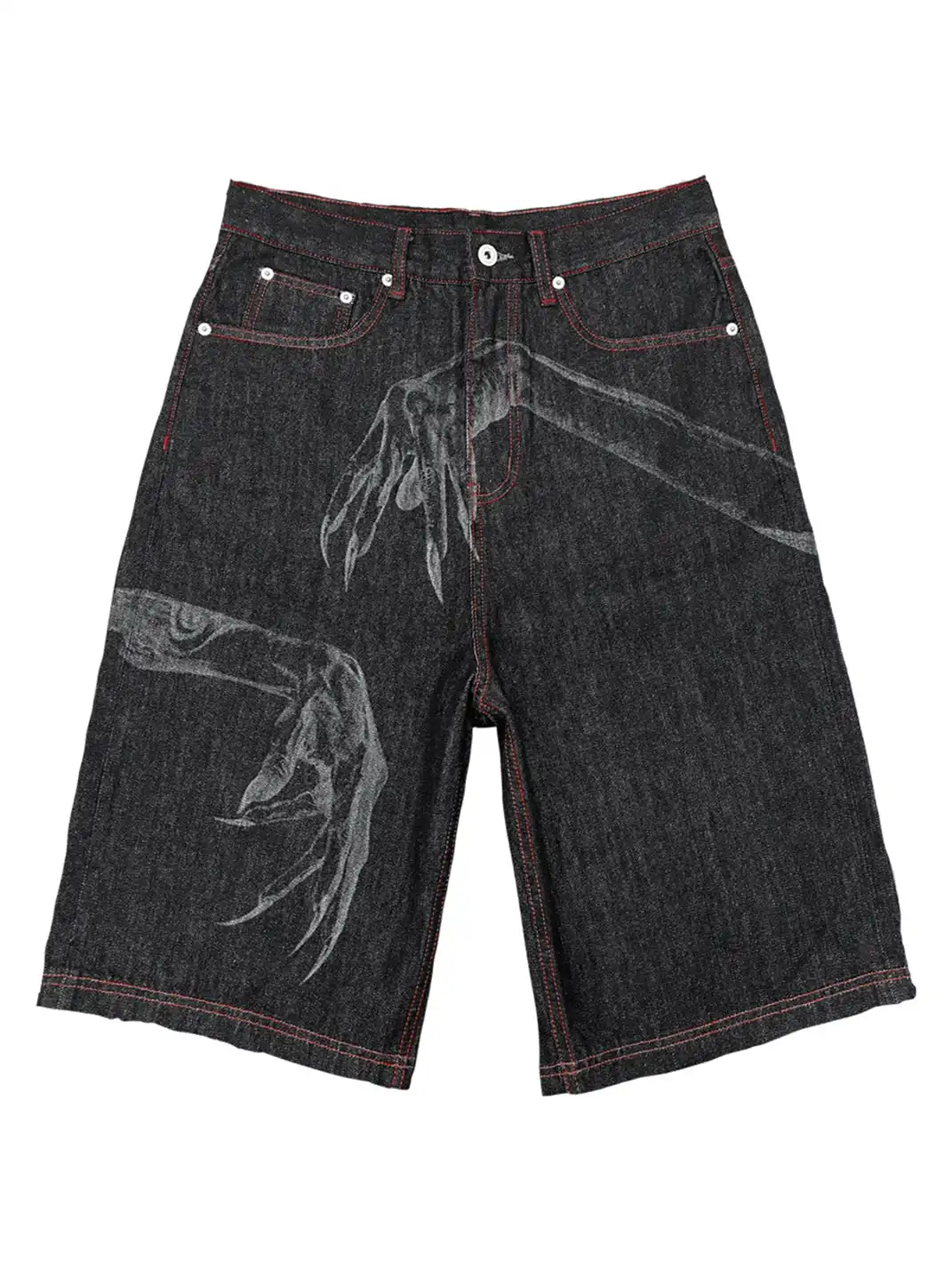 WANNA LAB | "Ghost Hand" Straight Leg Original Jeans