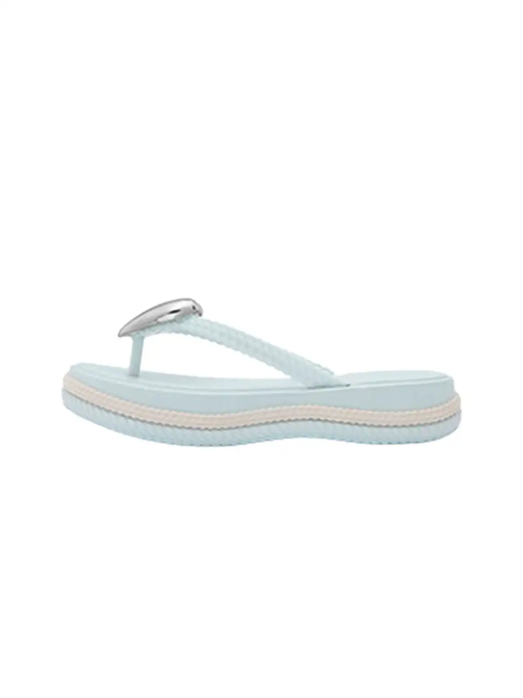 COOLCHAP | Heart-Shaped Platform Flip-Flops