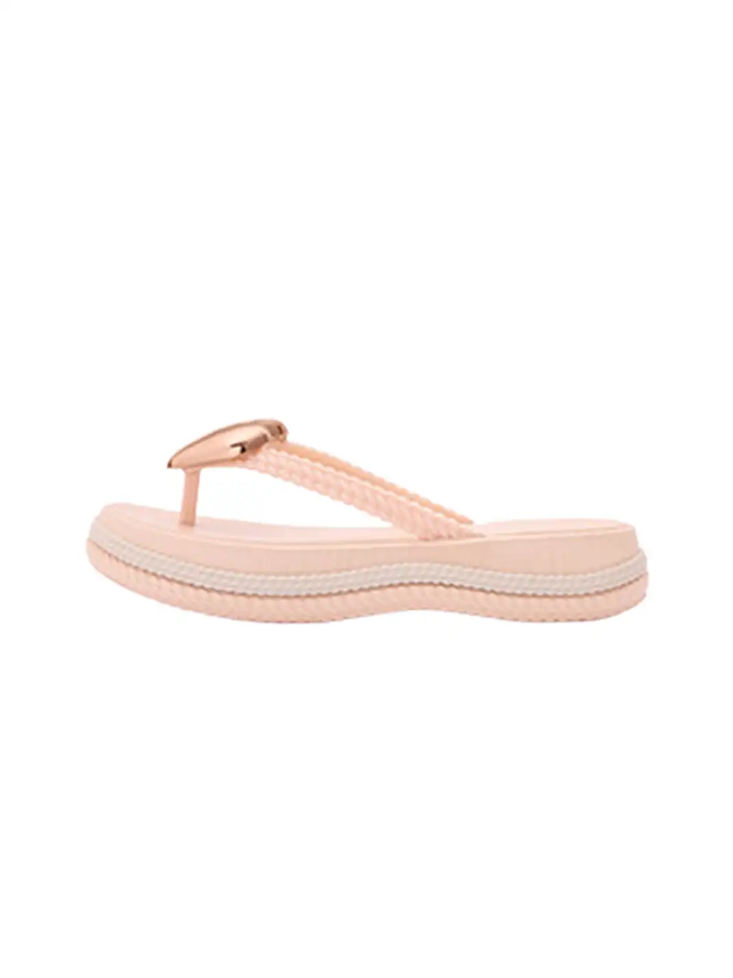 COOLCHAP | Heart-Shaped Platform Flip-Flops