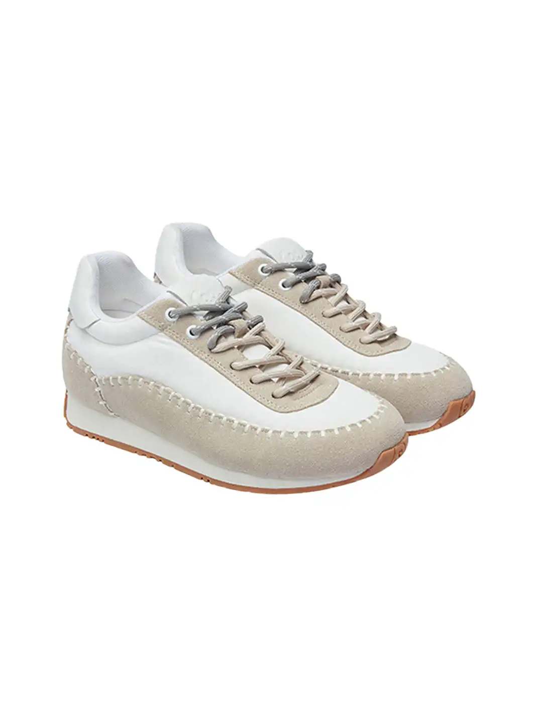 COOLCHAP | Contrast Stitching Platform Sneakers